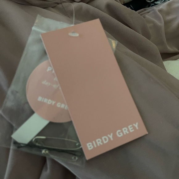 NWT BIRDY GREY Maria Convertible Maxi Dress Mauve Pink Blush Pink XS Bridesmaid - Picture 7 of 8